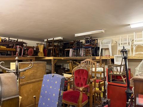 Props store packed with period furniture
